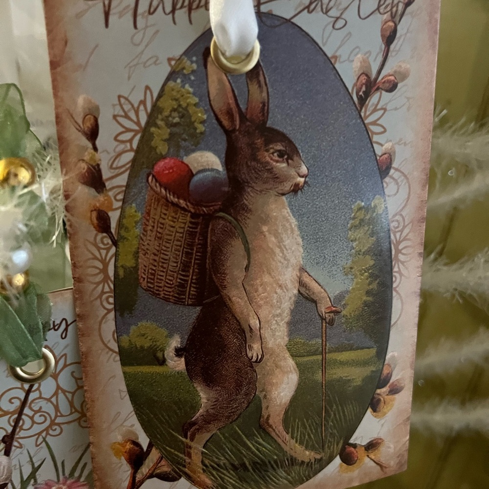 Vintage Kathryn Clarke Easter Hanging Decor - Picture 9 of 16